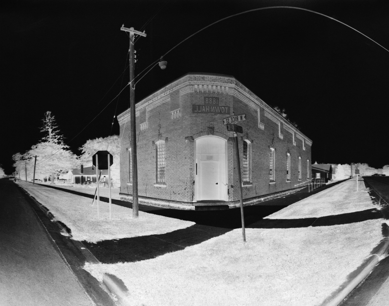 Portrait of the Kasota township hall in LeSueur County